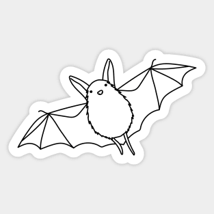 Fly little bat, FLY! Sticker